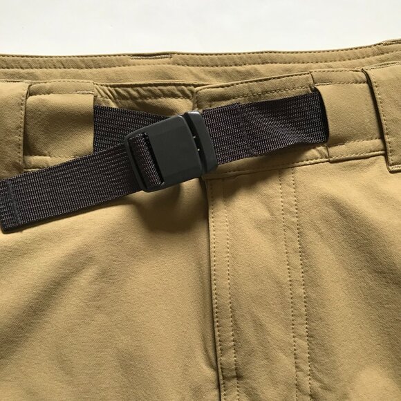 REI Co-Op Screenline Pants Chinos Mens 38 x 32 Khaki Tan Chino Hiking Traveler - Picture 4 of 11